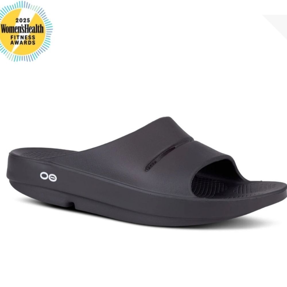 Unisex OOFOS OOahh Slide Sandal - Black